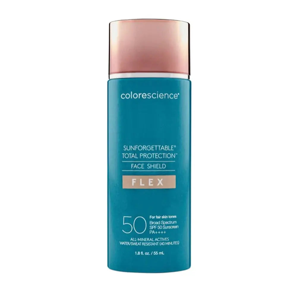 Colorescience Sunforgettable Face Shield FLEX SPF 50 i Fair – tonet mineralsk solcreme