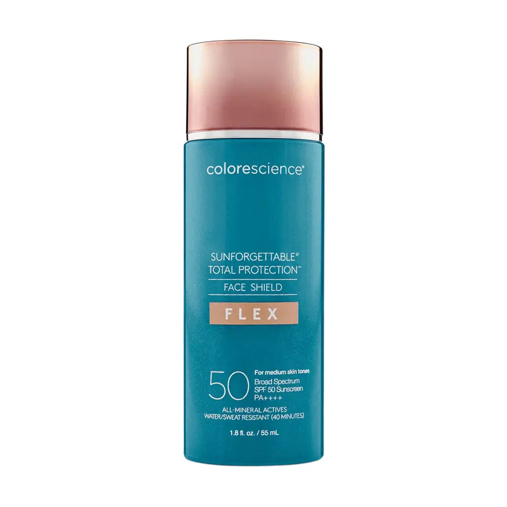 Colorescience Sunforgettable Face Shield FLEX SPF 50 i Medium – tonet mineralsk solcreme